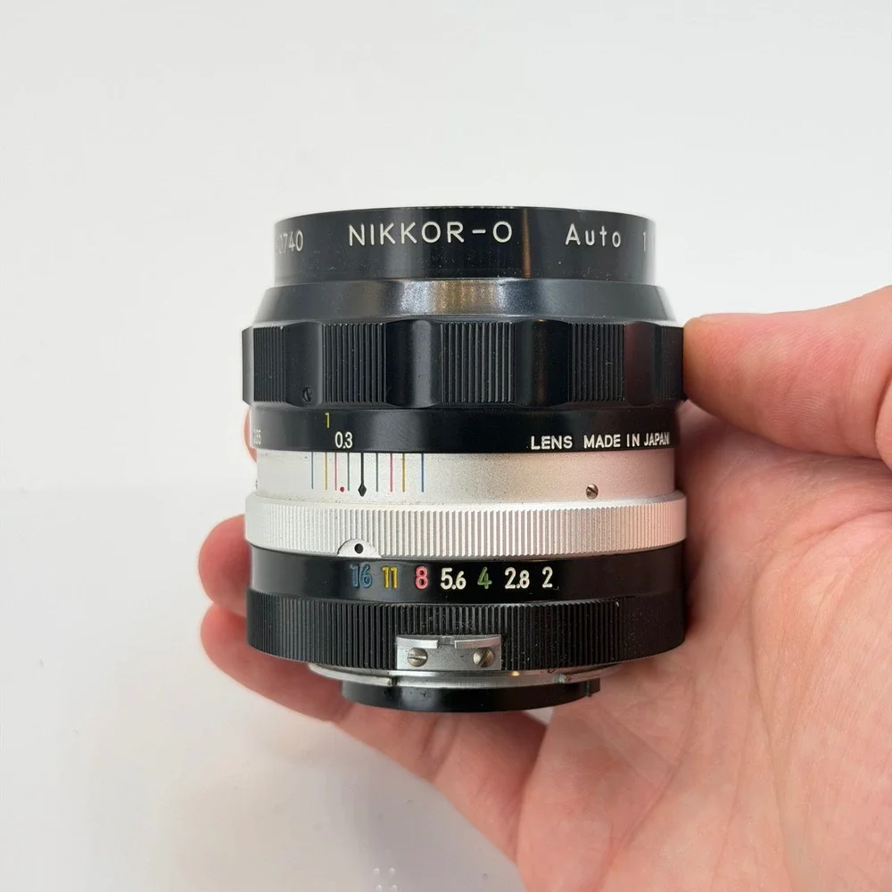 MINT Nippon Kogaku Nikkor-O Auto 35mm f2 Wide Angle Lens NON AI Nikon F Mount